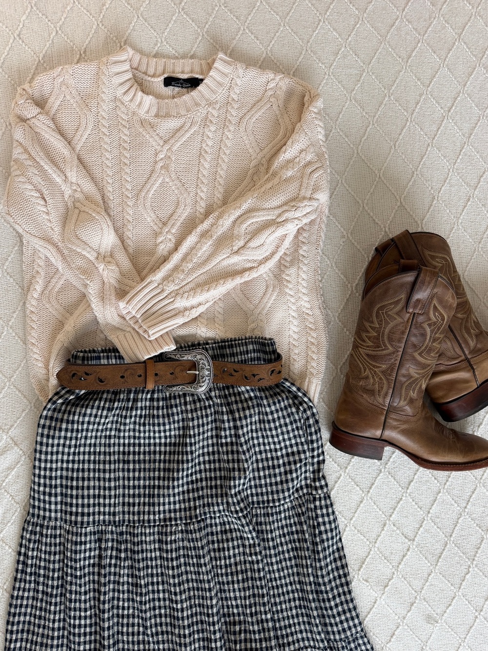 Cable Knit Sweater Back to School Fall Cottagecore Cozy